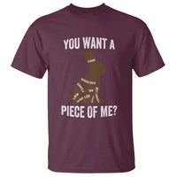 Funny You Want A Piece Of Me T Shirt Chocolate Easter Bunny
