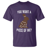 Funny You Want A Piece Of Me T Shirt Chocolate Easter Bunny