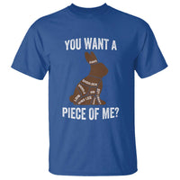 Funny You Want A Piece Of Me T Shirt Chocolate Easter Bunny