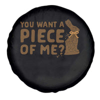 Funny Easter Day Chocolate Bunny Spare Tire Cover You Want A Piece Of Me