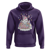Funny Easter Unicorn Bunny Easter Eggs Hoodie