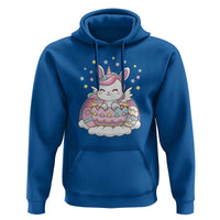 Funny Easter Unicorn Bunny Easter Eggs Hoodie