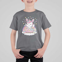 Funny Easter Unicorn Bunny Easter Eggs T Shirt For Kid