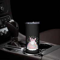 Funny Easter Unicorn Bunny Easter Eggs Skinny Tumbler