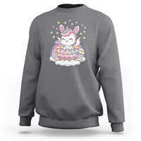 Funny Easter Unicorn Bunny Easter Eggs Sweatshirt