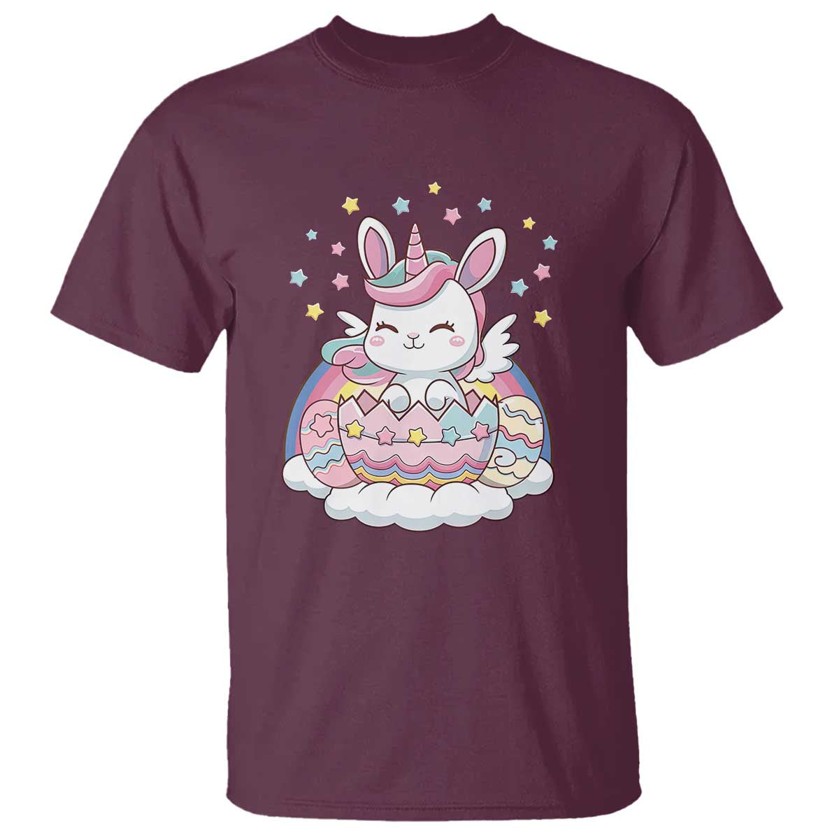Funny Easter Unicorn Bunny Easter Eggs T Shirt
