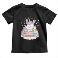 Funny Easter Unicorn Bunny Easter Eggs Toddler T Shirt
