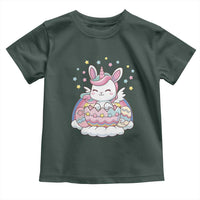 Funny Easter Unicorn Bunny Easter Eggs Toddler T Shirt