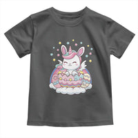 Funny Easter Unicorn Bunny Easter Eggs Toddler T Shirt