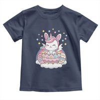 Funny Easter Unicorn Bunny Easter Eggs Toddler T Shirt