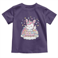 Funny Easter Unicorn Bunny Easter Eggs Toddler T Shirt