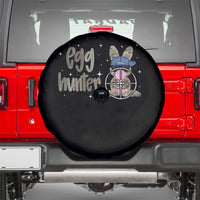 Funny Egg Hunter Spare Tire Cover Bunny Hunting Backward Cap Camouflage