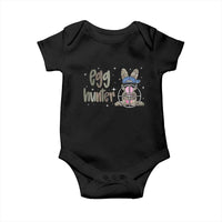 Funny Egg Hunter Baby Onesie Bunny Hunting Backward Cap Camouflage