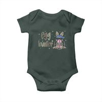 Funny Egg Hunter Baby Onesie Bunny Hunting Backward Cap Camouflage