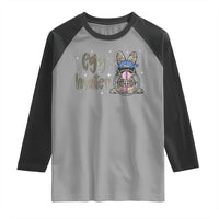 Funny Egg Hunter Raglan Shirt Bunny Hunting Backward Cap Camouflage