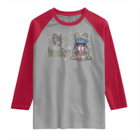 Funny Egg Hunter Raglan Shirt Bunny Hunting Backward Cap Camouflage