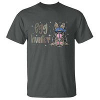 Funny Egg Hunter T Shirt Bunny Hunting Backward Cap Camouflage