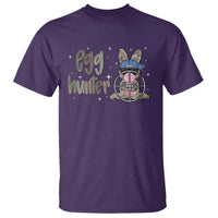 Funny Egg Hunter T Shirt Bunny Hunting Backward Cap Camouflage