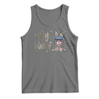 Funny Egg Hunter Tank Top Bunny Hunting Backward Cap Camouflage