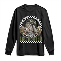 Funny Easter Day Egg Hunter Long Sleeve Shirt Bunny Hunting Camo Egg