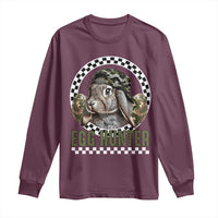 Funny Easter Day Egg Hunter Long Sleeve Shirt Bunny Hunting Camo Egg