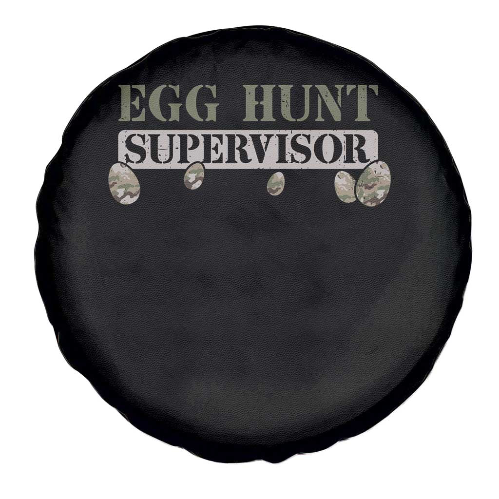 Funny Easter Egg Hunt Supervisor Spare Tire Cover Camouflage Camo Egg Hunting Easter Day