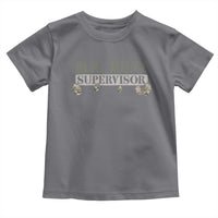Funny Easter Egg Hunt Supervisor Toddler T Shirt Camouflage Camo Egg Hunting Easter Day