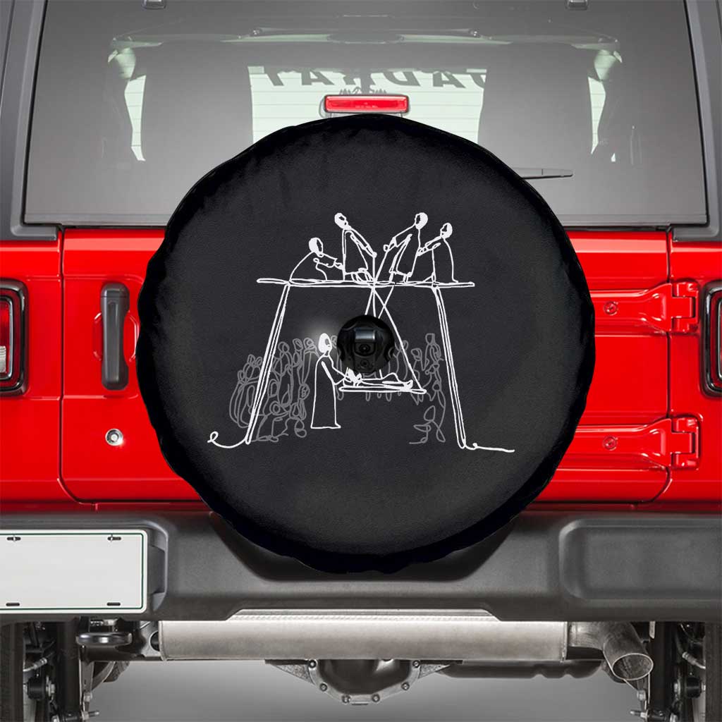 Paralyzed Man Christian Religious Jesus Healing Spare Tire Cover
