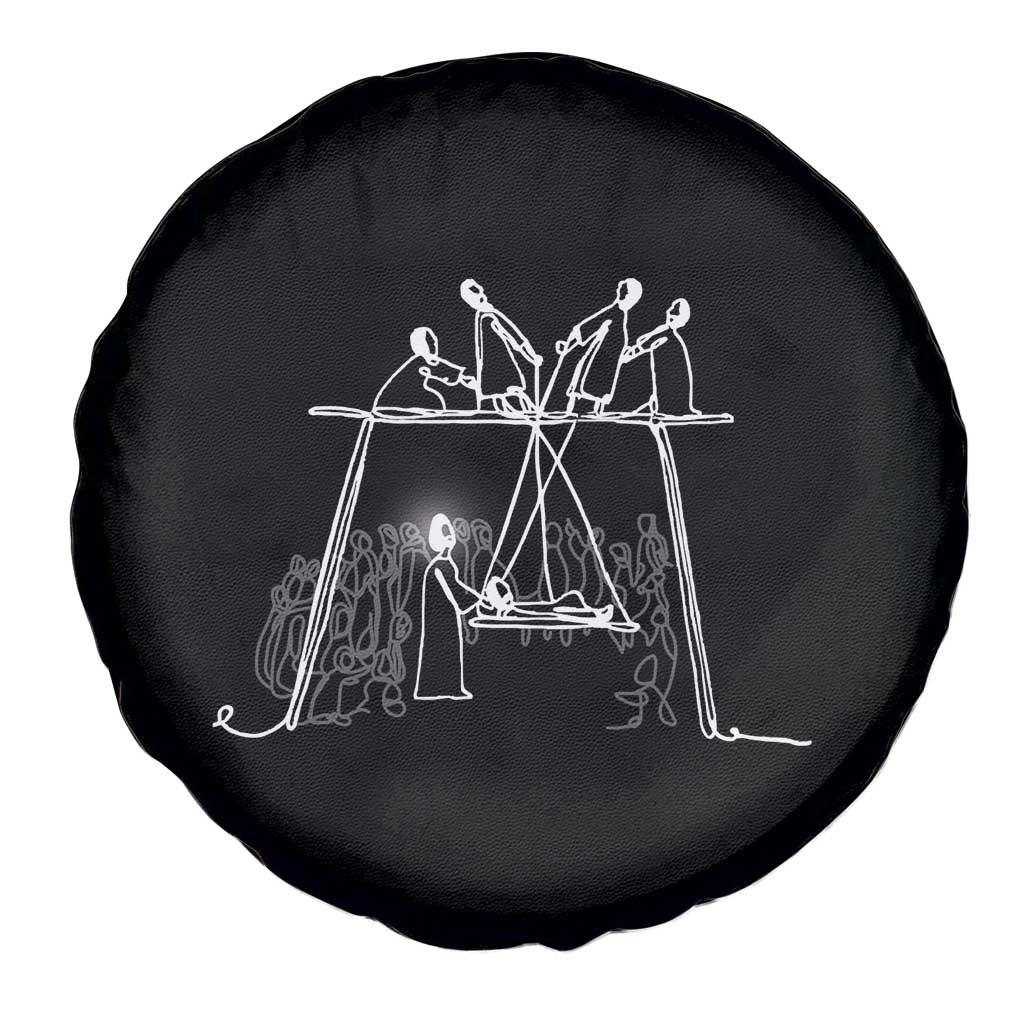 Paralyzed Man Christian Religious Jesus Healing Spare Tire Cover
