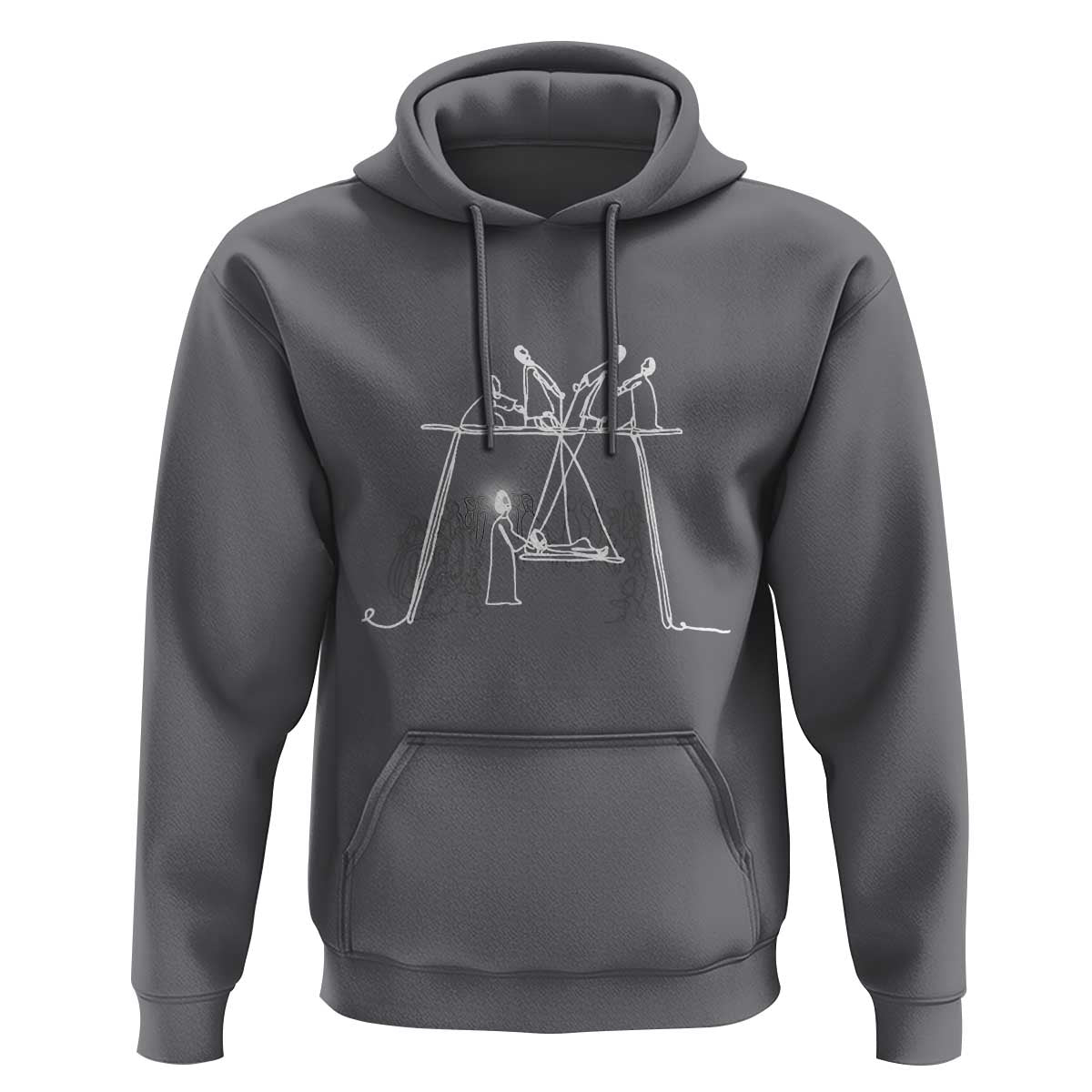 Paralyzed Man Christian Religious Jesus Healing Hoodie
