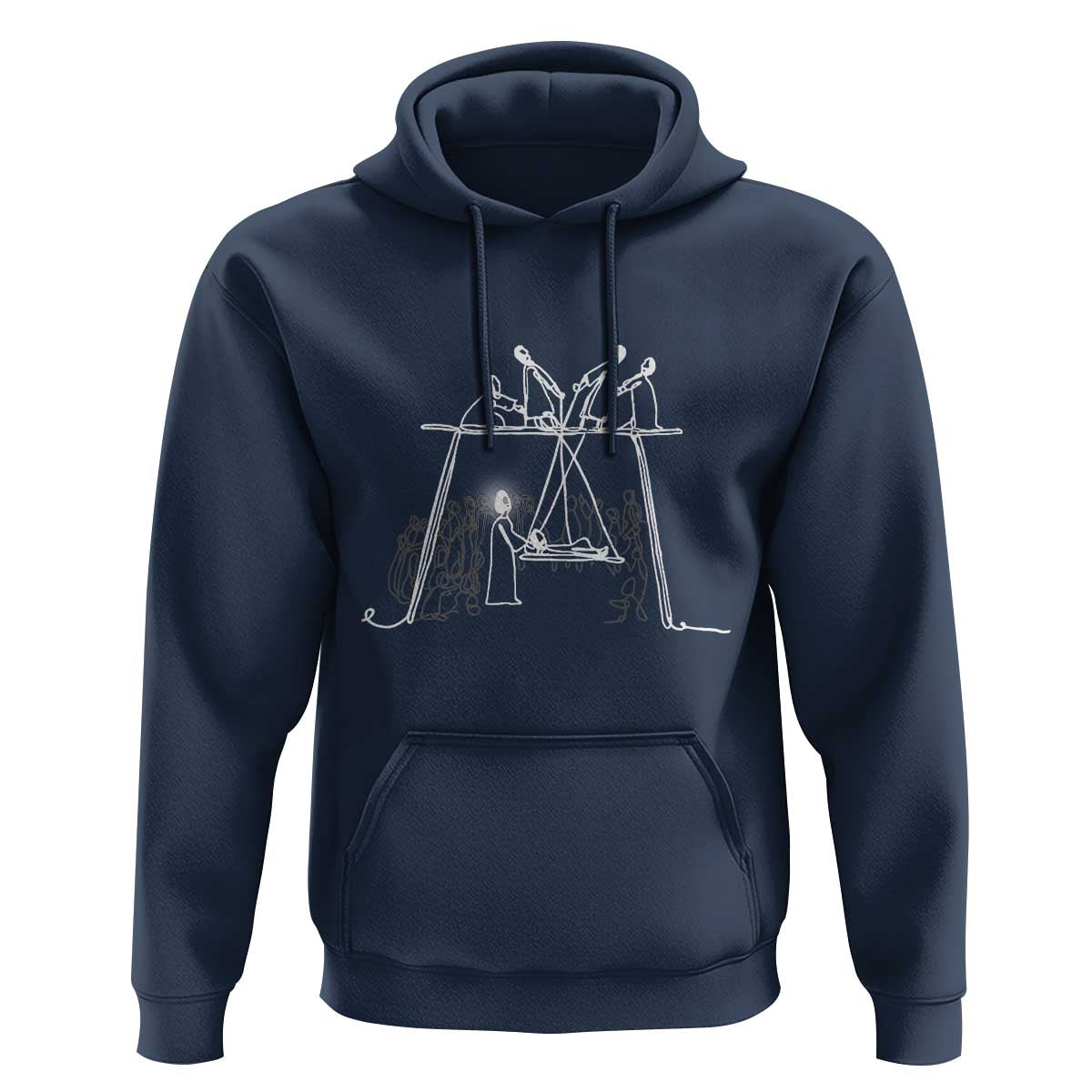 Paralyzed Man Christian Religious Jesus Healing Hoodie