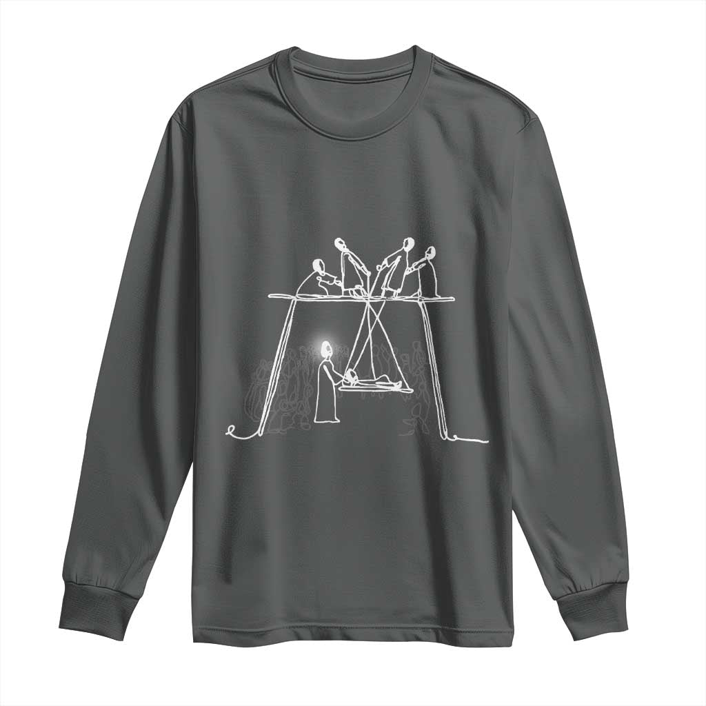 Paralyzed Man Christian Religious Jesus Healing Long Sleeve Shirt