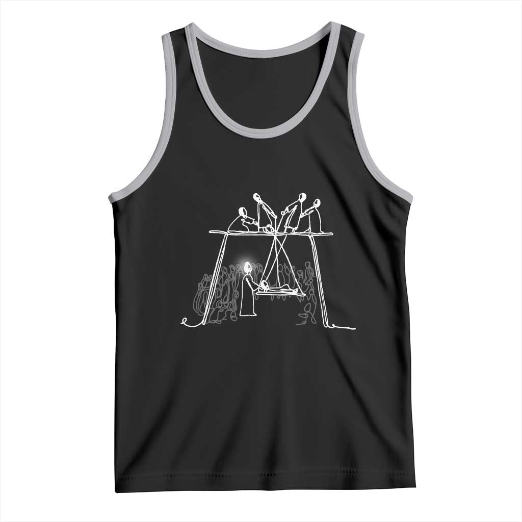 Paralyzed Man Christian Religious Jesus Healing Tank Top