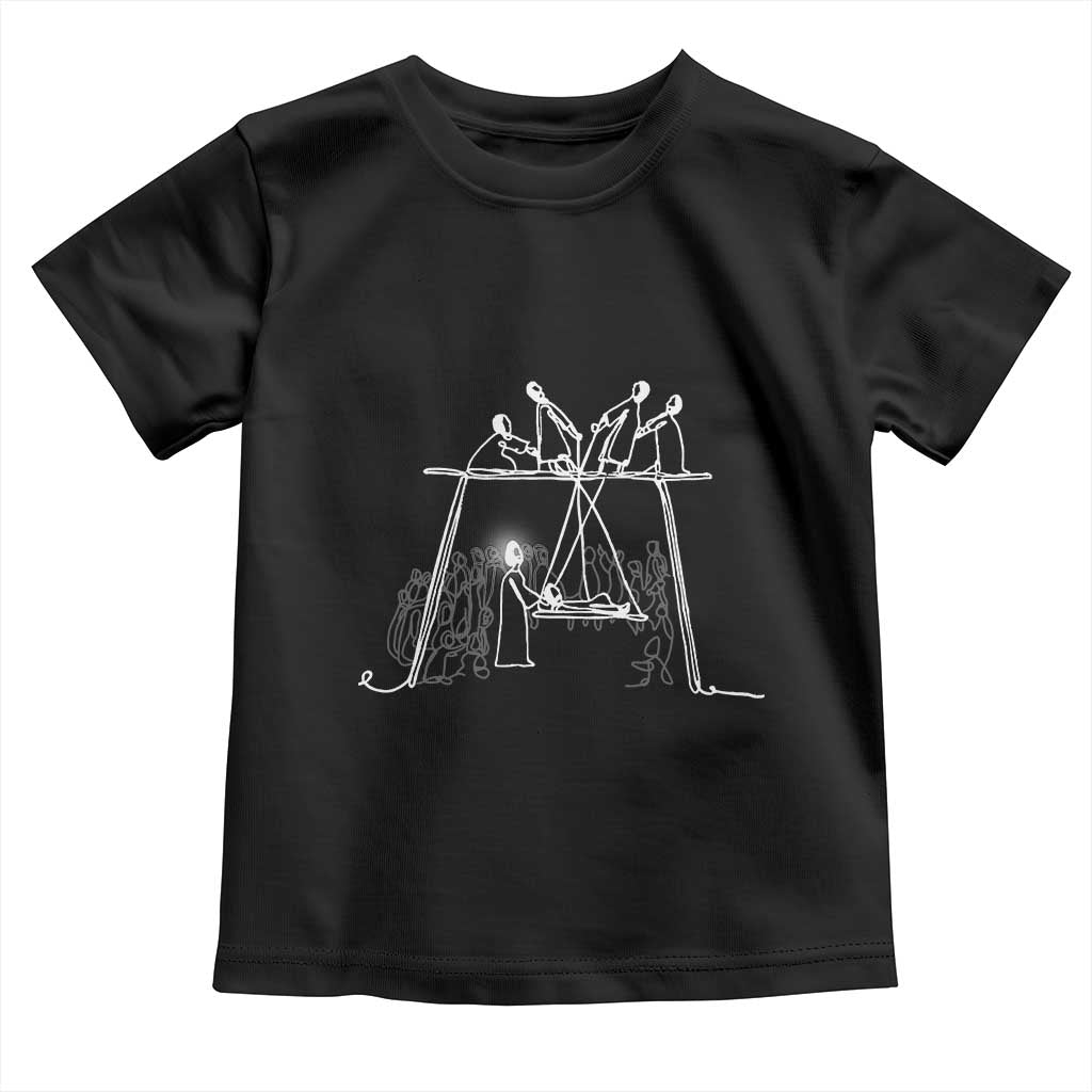 Paralyzed Man Christian Religious Jesus Healing Toddler T Shirt
