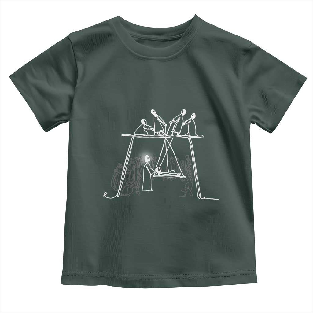 Paralyzed Man Christian Religious Jesus Healing Toddler T Shirt