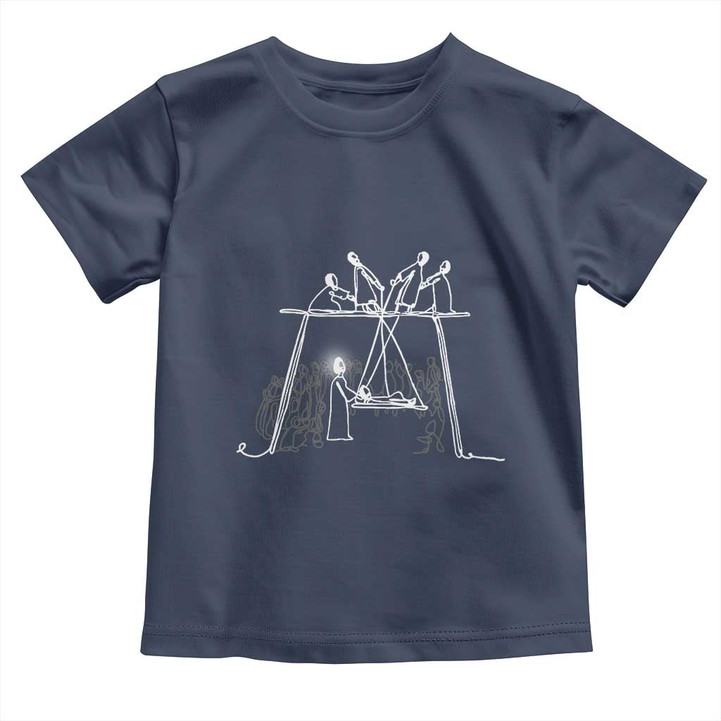 Paralyzed Man Christian Religious Jesus Healing Toddler T Shirt