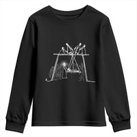 Paralyzed Man Christian Religious Jesus Healing Youth Sweatshirt