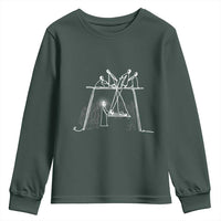 Paralyzed Man Christian Religious Jesus Healing Youth Sweatshirt