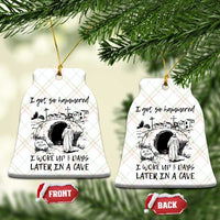 Funny I Got So Hammered I Woke Up 3 Days Later In A Cave Ceramic Ornament Christian Easter Day Religious - Wonder Print Shop