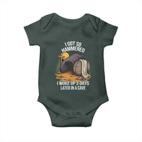 Christian Easter Day Religious Stone Baby Onesie I Got So Hammered I Woke Up 3 Days Later In A Cave