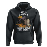 Christian Easter Day Religious Stone Hoodie I Got So Hammered I Woke Up 3 Days Later In A Cave