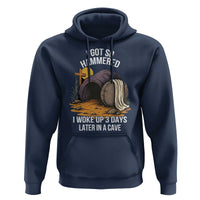 Christian Easter Day Religious Stone Hoodie I Got So Hammered I Woke Up 3 Days Later In A Cave