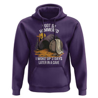 Christian Easter Day Religious Stone Hoodie I Got So Hammered I Woke Up 3 Days Later In A Cave