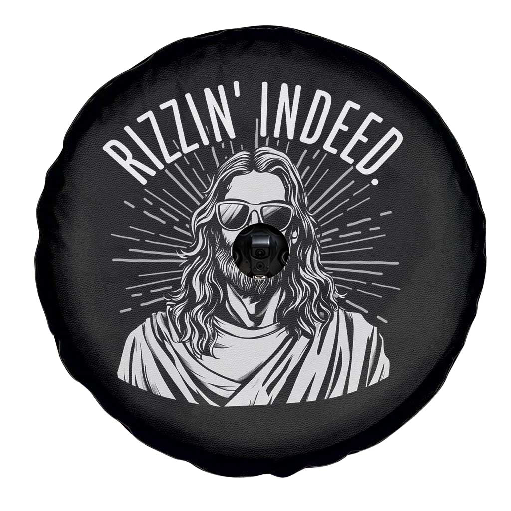Funny Religious Christian Jesus Meme Spare Tire Cover Rizzin Indeed