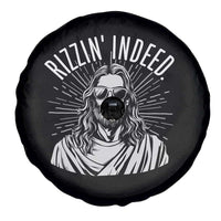 Funny Religious Christian Jesus Meme Spare Tire Cover Rizzin Indeed