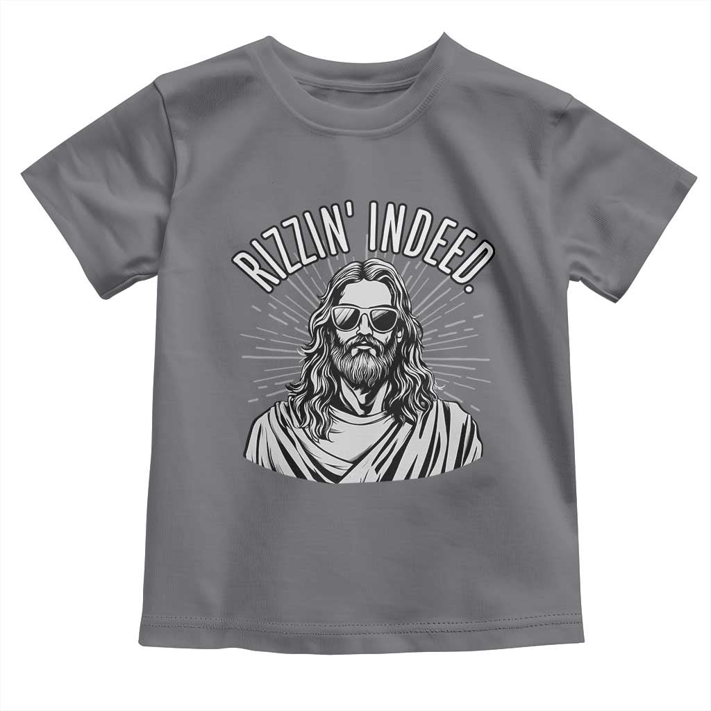 Funny Religious Christian Jesus Meme Toddler T Shirt Rizzin Indeed