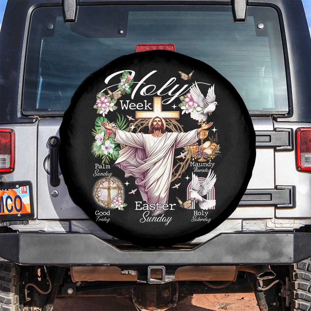 Religious Christian Easter Holy Week Christ Jesus Spare Tire Cover