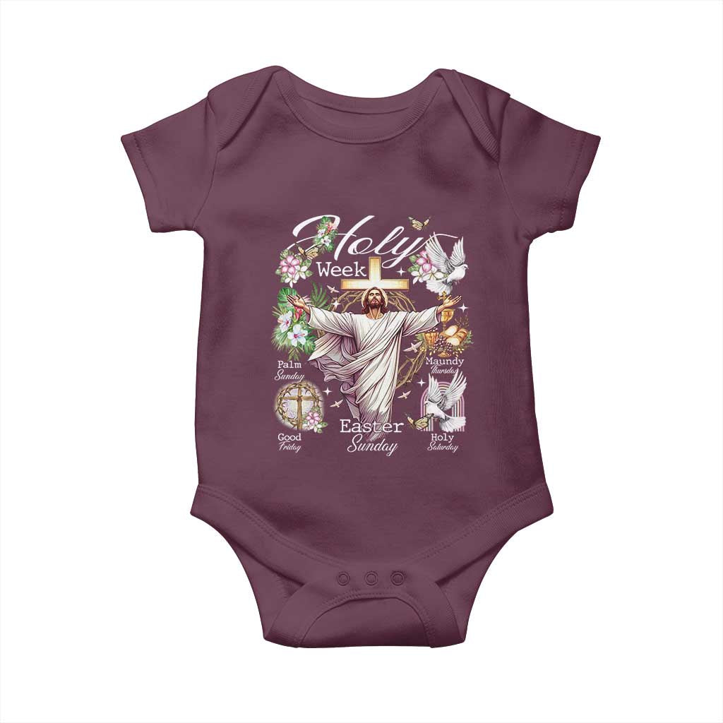 Religious Christian Easter Holy Week Christ Jesus Baby Onesie