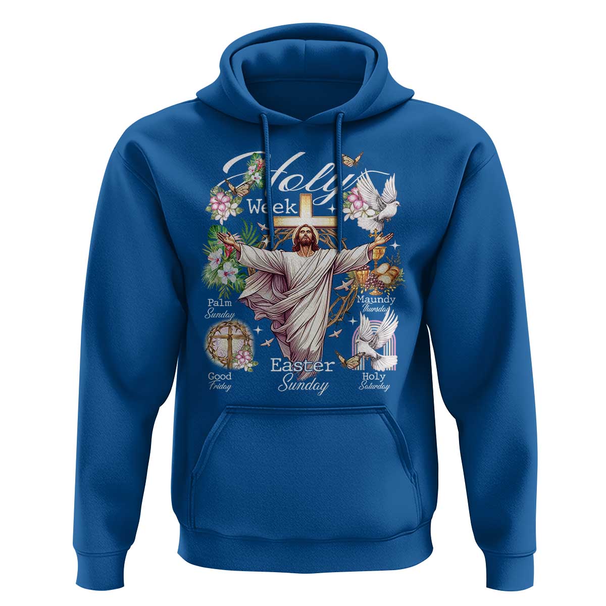 Religious Christian Easter Holy Week Christ Jesus Hoodie