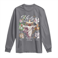 Religious Christian Easter Holy Week Christ Jesus Long Sleeve Shirt